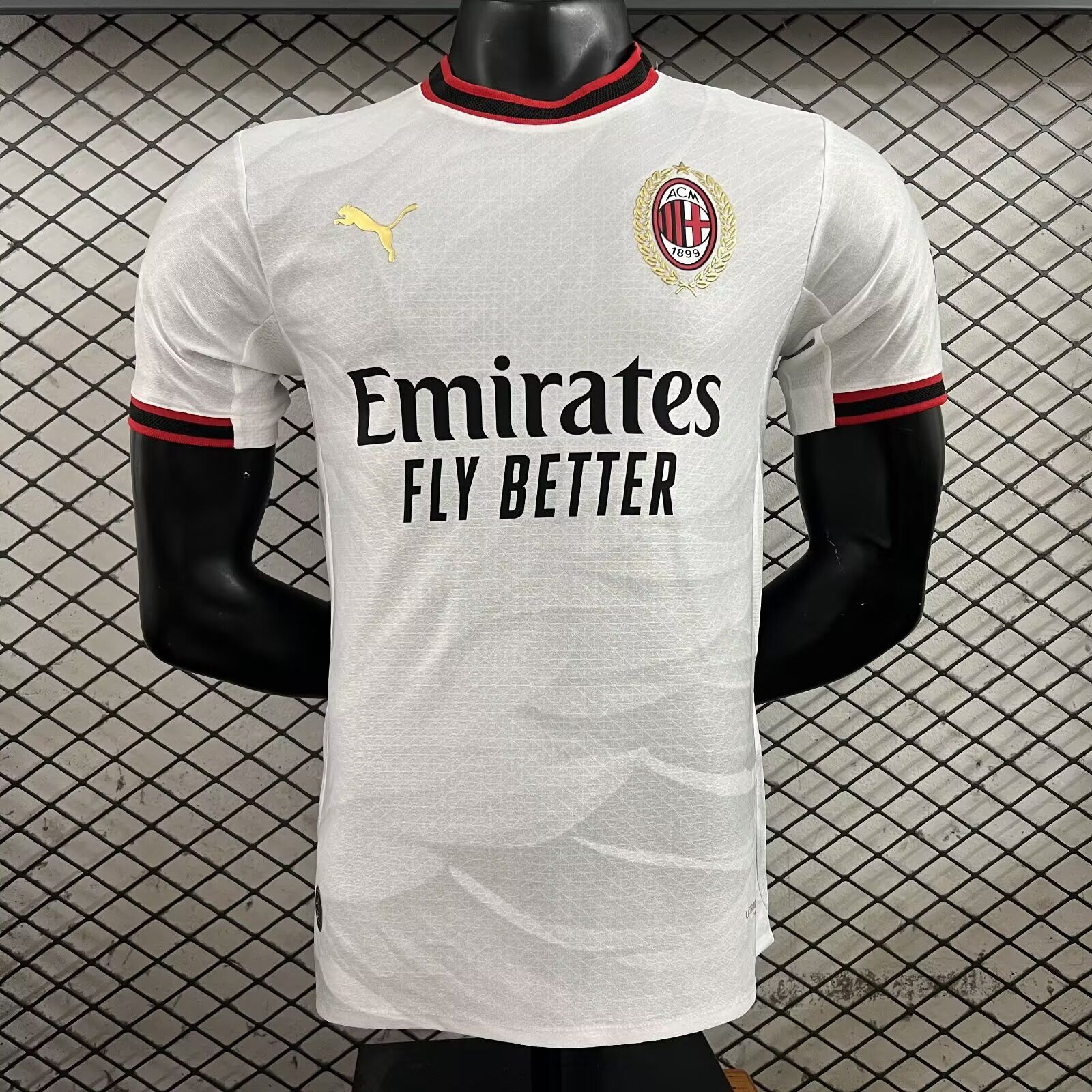 AAA Quality AC Milan 26/27 Away White Soccer Jersey(Player)